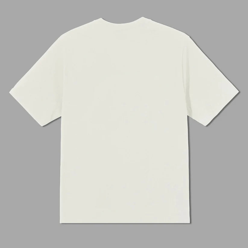 The Abstract White Boxy Fit tee